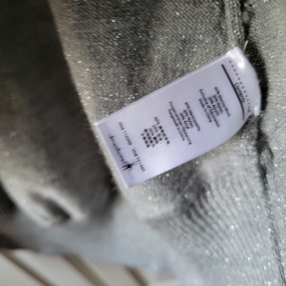 Smartwool Nokoni Dolman Sleeve Style Poncho Cream & Shimmer Gray - Picture 8 of 12